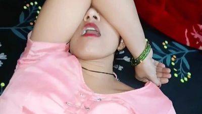 Indian Desi Newly Married Girl Janvibhabhii Gets Her Pink Pussy Licked and Sucked by Boyfriend - Hot Homemade Fucking Video - porntry.com - India