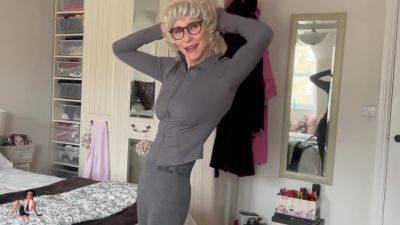 Granny Jacy In Cum Work Out With Me - hotmovs.com