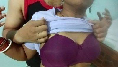 Desi Indian Girlfriend Sonia Hot Sex in Tshirt and Shorts - Romantic Blowjob and Fucking with Boyfriend - xxxfiles.com - India