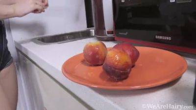 Emily Rose enjoys nectarines and orgasms - WeAreHairy - hotmovs.com