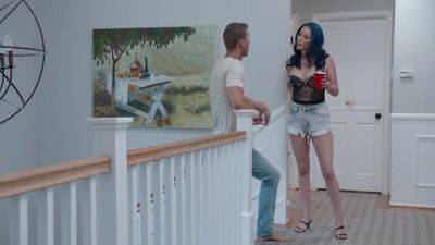 Big tit Latina Eve Marlowe gets tits jizzed on by her neighbor - hotmovs.com - Usa