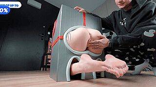 Ass box. A gift with a girl inside. Gloryhole - pinkloving - ah-me.com