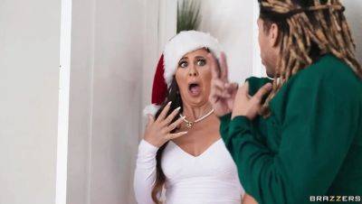 Cherie Deville - Cherie Deville & Rylee Blake Christmas Threesome Pounding with Big Cock and Joy - xxxfiles.com