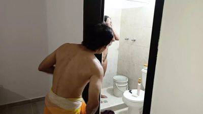 Busty Stepmom Fucked Hard in Bathroom by Stepson - Latina Amateur Homemade Sex - veryfreeporn.com - India - Mexico - Venezuela - Ecuador