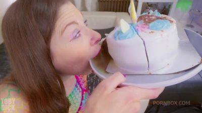 Trick or Treat? It's a PISSY Chocolate cake for Alice Maze - hotmovs.com