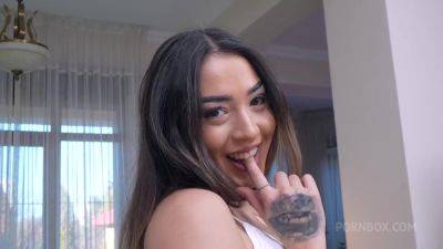 Gorgeous Milania Dark gets a powerful anal pounding from Dylan - hotmovs.com