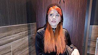 Marina Gold - Peruvian Teen Thief Caught and Fucked wildly in anal in Hotel Toilet by 2 Strangers !!! - ah-me.com - Peru