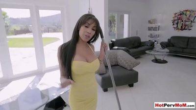 Busty MILF Stepmom Fucked Doggystyle By Big Dick Stepson - Taboo Dream Comes True - veryfreeporn.com