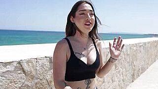 GERMAN SCOUT - Melanie Dark Casting Fuck - ah-me.com - Germany