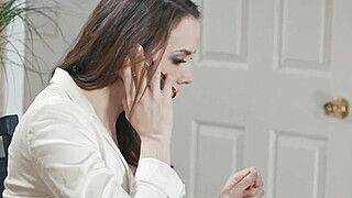 Sydney Cole - Chanel Preston - Chanel - GIRLSWAY - Busy Boss Chanel Preston Makes Petite Assistant Sydney Cole Eats Her Pussy For Being Late - ah-me.com