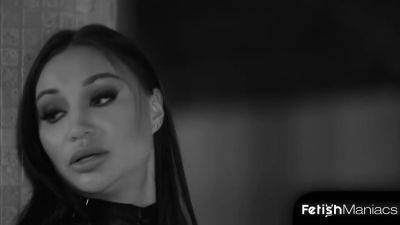 Cock Hungry Sub Monika Fox Takes Dp Drilling During Bdsm Session - hotmovs.com - Russia