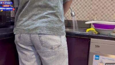 Sweet Russian Cutie Sucks Guys Trunk In Homemade - hotmovs.com - Russia