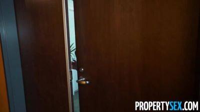 Petite Tenant Rides Landlord's Big Dick - hotmovs.com