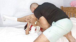 Asian Elite School girl got fucked by her foreigner teacher HD Full Video - ah-me.com