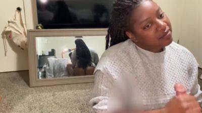 Ebony Milf Sucking White Dick In G-string - hclips.com