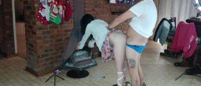 Wintertime Fuck Infront Of The Fire Place - hclips.com