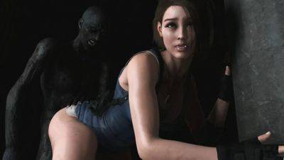 Jill Valentine Gets Hardcore Monster Cock Fuck - Animated Hentai BBC Domination - xxxfiles.com - India