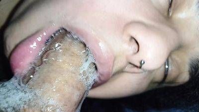 World's Sloppiest Blowjob Ever - Deep Throat & Cum Swallow by Rei da Safadeza - porntry.com - India - Brazil