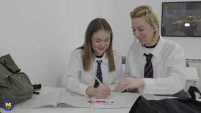 The Evil Stepmoms Are Back And Now They Are The Kinkiest Teachers Young Maya And Her Friend Aurora S - MatureNl - hotmovs.com