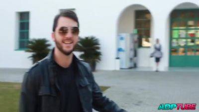 Jordanne Kali And David Mistral In Fol Ndome A La Francesita Del Campus De La Universidad - hotmovs.com - France - Spain