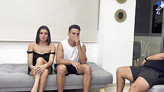 Amateur Latina wife gets cuckolded by greatest mate Melanie Caceres in beautiful homemade XXX porn! - ah-me.com