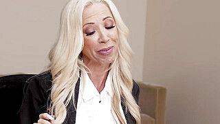 MILF school secretary gets big dick - ah-me.com