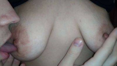 Amateur Teen Wife With Perfect Tits Gets Nipple Sucking Orgasm - veryfreeporn.com