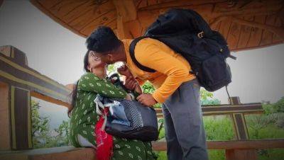 Permi Pooja outdoor blowjob with college boy in forest - hot desi bhabhi public sex at tourist place - porntry.com - India - Bangladesh