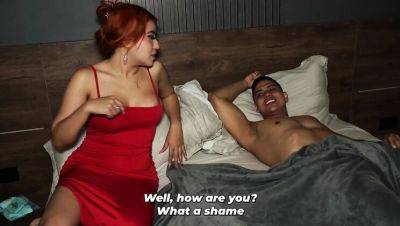 AngelCruz My Stepsister's Huge Tits - Quiet Fuck in My Room - porntry.com - Colombia