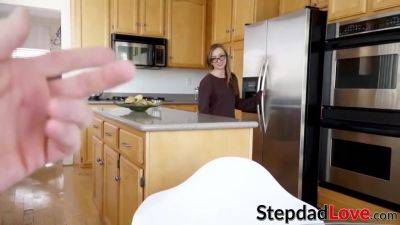 Sweet Young Stepdaughter Sucking And Fucking Big Cock In Pov - hotmovs.com