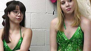 Sexy thief duo eats pussy and sucks dick - ah-me.com