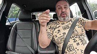 The paçoca seller got into the car and Ted punched the naughty girl with the wood - Stefanie Silva - ah-me.com