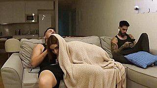 super super hot threesome! Rabuda wifey boinks spouse and comrade - dual penetration - extraordinaire porn! - ah-me.com