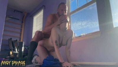 Andy Savage Covers Ellie Diego's Face in Cum and Keeps Fucking Her Hard Doggystyle - porntry.com