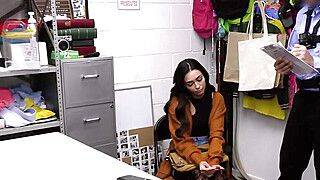 Broke Latina busted for stealing food - ah-me.com