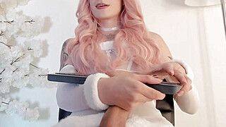 Sexy Trans Solo Wanking On Cam - ah-me.com