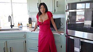 My big titty christian trad wife sister in law cheats on her husband at Thanksgiving - Cami Strella - ah-me.com