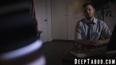 Maya Woulfe In Kinky Brunette Pussy Drilled In Forbidden Fuck - hotmovs.com