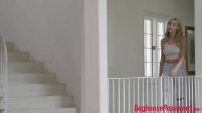 Blonde Big Tits Takes A Creampie After Intense Pounding With Kay Lovely - hotmovs.com