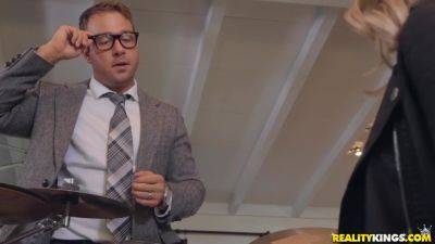 Abby Adams And Chad White In Pound Her Drums - hotmovs.com - Usa - Chad