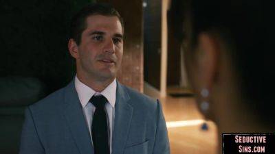 Stunning MILF seduced by horny dude - hotmovs.com