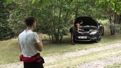 MATURE4K. Texas Patti is having wild kinky sex in the Czech woods - hotmovs.com - Czech Republic