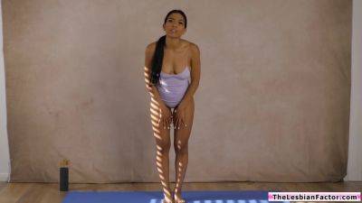 Are we doing yoga session or you just wanna lick my pussy? - hotmovs.com