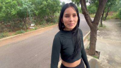 Casual Sex With Stranger, I Invite Young Latina To My Apartment To Fuck Her - desi-porntube.com - India