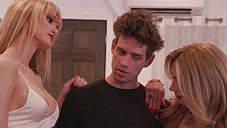 My busty tgirl neighbors want to fuck me - ah-me.com