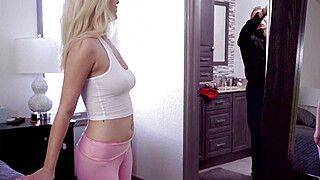 Marcus London - Horny Stepdaughter Megan Holly Bounces on Stepdaddy's Dick Poolside until He ... - ah-me.com