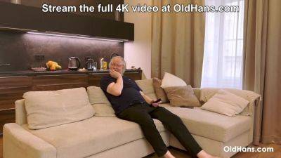 Don’t play games with an Old Man! Megan Inky is driving OldHans Nuts - hotmovs.com