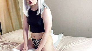 My horny stepsister tongues her lesbian russian schoolgirl's pussy, but her gf left her - XXX! - ah-me.com - Russia