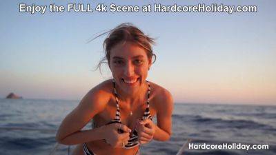 First I’m gonna Wank you and then I’m Gonna Fuck you! Fanta Sie for HardcoreHoliday - hotmovs.com