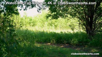 I thought we were gonna go on a walk! 18yo Cuties Hazel Grace & Lexy Montana for ClubSweethearts - hotmovs.com